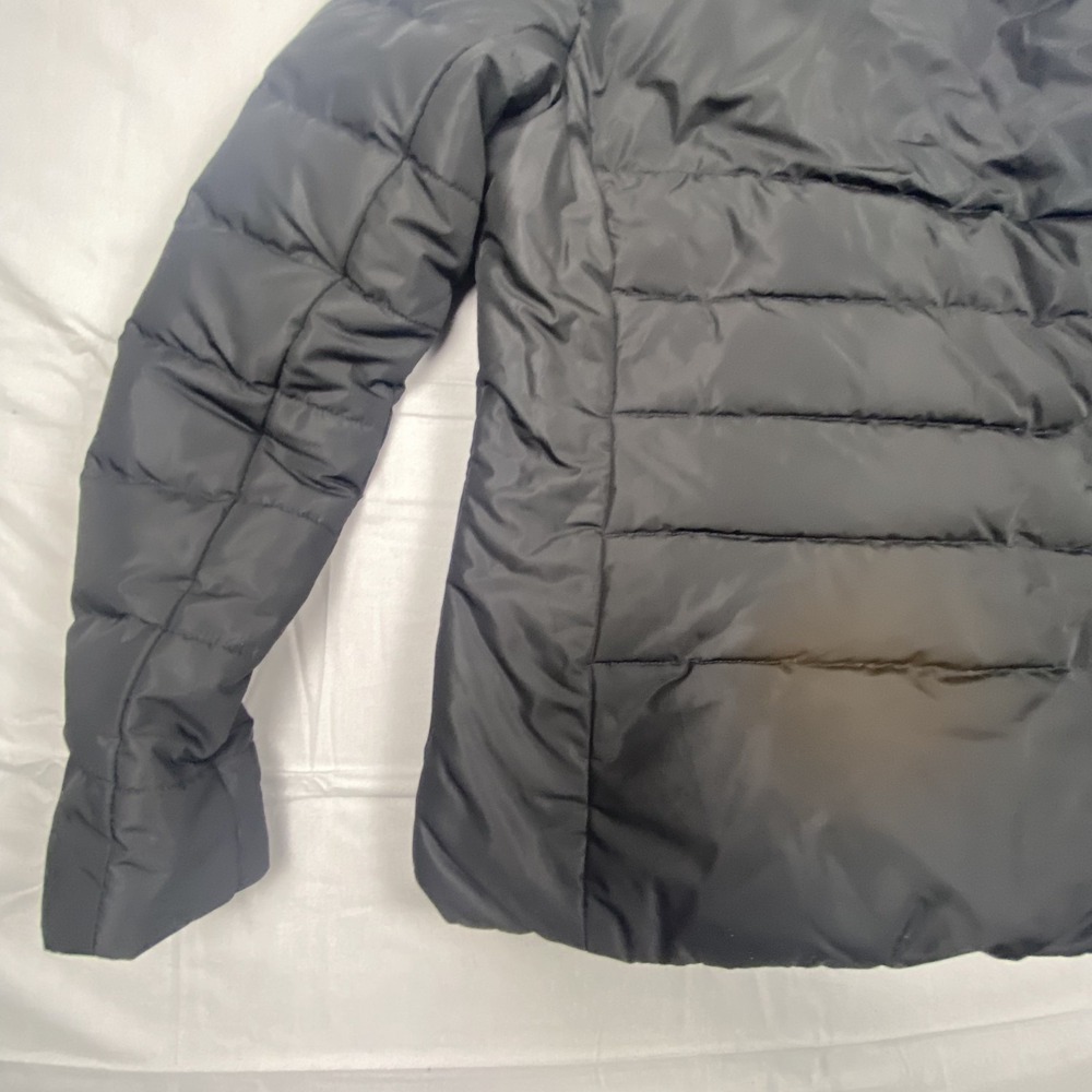 Helly Hansen Women's Black Hooded Puffer Jacket Insulated Coat Medium Winter Ski - Picture 10 of 15